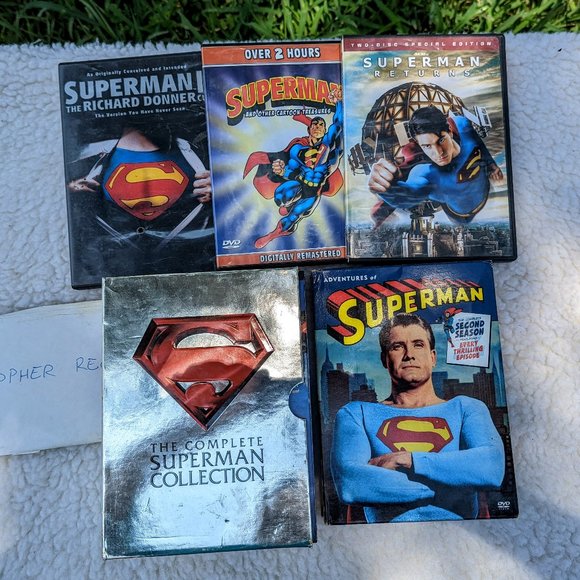 Bundle of Superman DVD''s (13 total DVD's)SEE DESCRIPTION